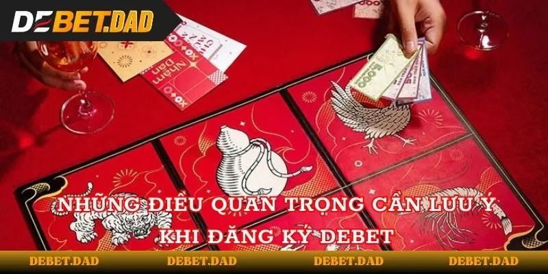 Những điều quan trọng cần lưu ý khi đăng ký Debet